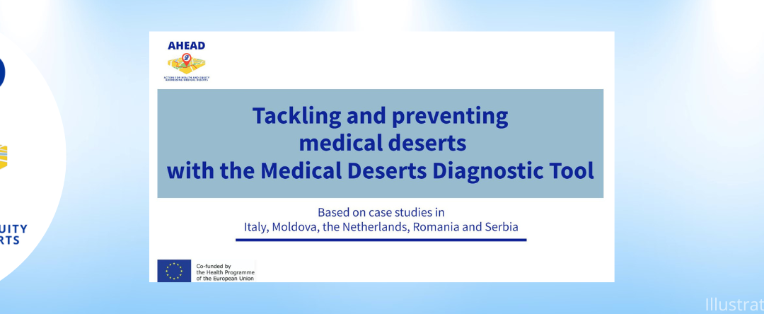 Watch our video: tackling and preventing medical deserts with the Medical Deserts Diagnostic Tool